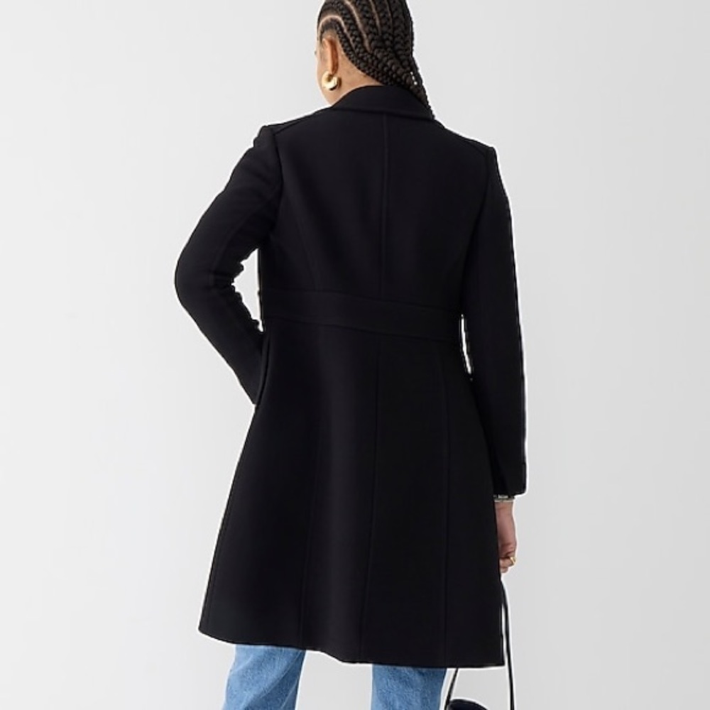 J Crew New lady day topcoat in Italian double-cloth wool
Item BM964 - Picture 4 of 5
